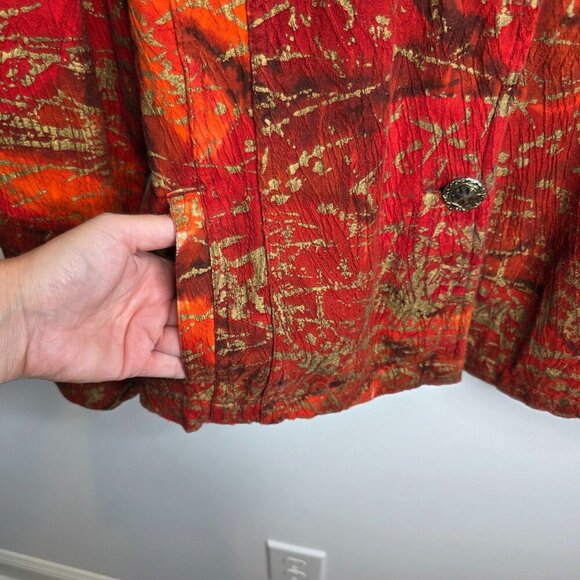 Chico's Jacket Womens 1 (8) - Picture 4 of 6